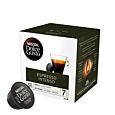 Nescafé Espresso Intenso package and capsule for Dolce Gusto
