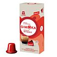 Gimoka Espresso Intenso package and capsule for Nespresso
