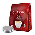 Kaffekapslen Classic 36 package and pods for Senseo