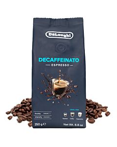 Decaffeinato Espresso 250g coffee beans from Delonghi 
