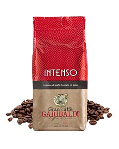 Intenso coffee beans from Garibaldi 
