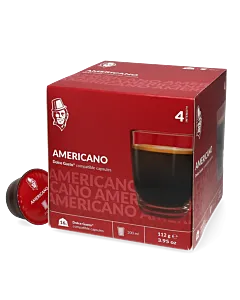 Kaffekapslen Americano everyday coffee for Dolce Gusto