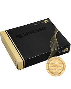 Nespresso Vanilla Espresso package and pod for Nespresso Pro