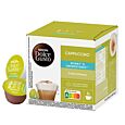 Nescafé Cappuccino Skinny & Unsweetened package and pod for Dolce Gusto
