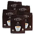 5 packs with Kaffekapslen Extra Strong Medium for Senseo