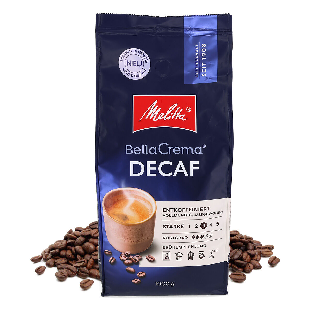 BellaCrema\u0020Decaffeinato\u0020\u002D\u0020Melitta