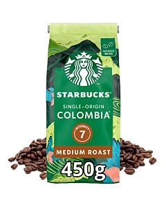 Single Origin Colombia 450g coffee beans from Starbucks 
