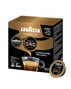 Lavazza Qualità Oro Mountain Grown package and capsule for Lavazza A Modo Mio
